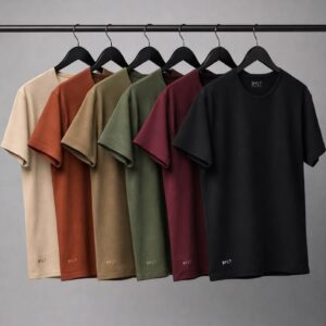Premium Men's Cotton Round Neck T-Shirt | Soft & Comfortable Casual Wear